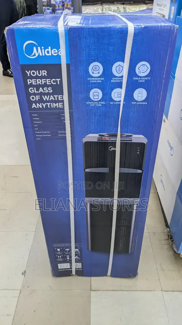 Midea Top-Loading Water Dispenser with Cabinet - 1