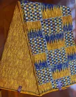 Authentic Kitenge African Print Fabric - 6 Yards - 4