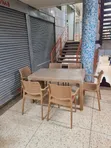 Regal 6 Seater Plastic Dining Table and Chairs - 2