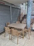 Regal 6 Seater Plastic Dining Table and Chairs - 3