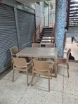 Regal 6 Seater Plastic Dining Table and Chairs - 4