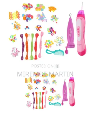 2-in-1 Beader Braider Hair Girls Set - Size L