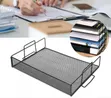 Mesh Document Organizer - Stackable Iron File Tray - 2