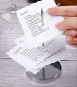 Receipt Holder Spike for Desk - Stainless Steel Ticket Stabber - 2