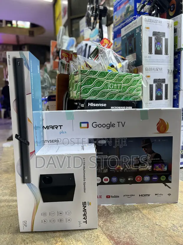 Smartplus 43-Inch Ultra HD Smart Google TV - Frameless - 1