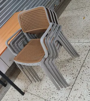 Eon Outdoor Plastic Chairs (Set of 4)