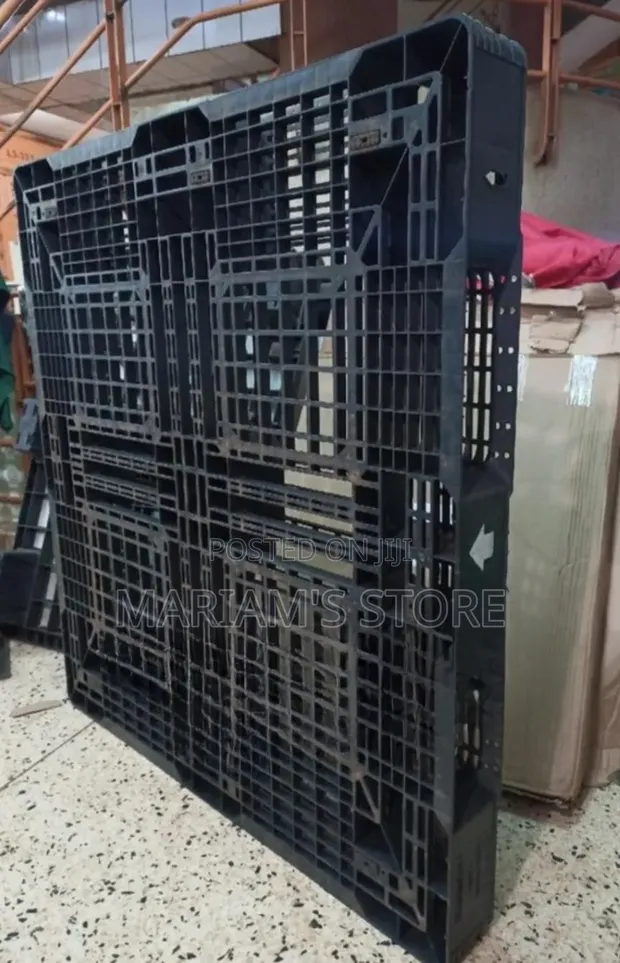 Black Plastic Industrial Pallet - 1