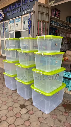 Royal 4-Piece Plastic Storage Box Set