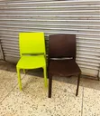 Portable Armless Plastic Chair (1pc) - 2