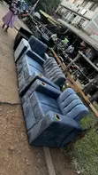 1:2:1 Gray Sofa Set - 4 Seaters - 1
