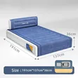 Inflatable Air Bed Mattress with Built-in Pump - 1