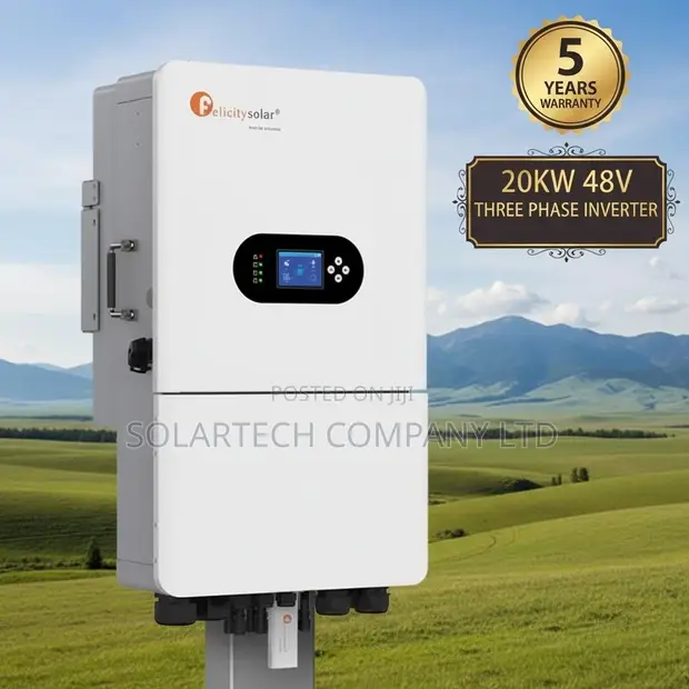 Felicity 20kW 48V 3-Phase Hybrid Solar Inverter - 1