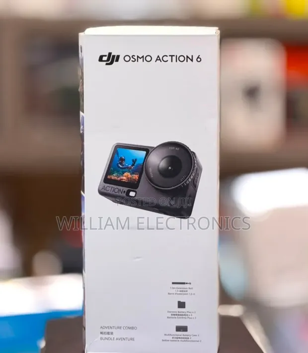 DJI Osmo Action 6 Adventure Combo Camera - 1