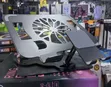 2-in-1 Laptop and Phone Stand with Cooling Fan - 1