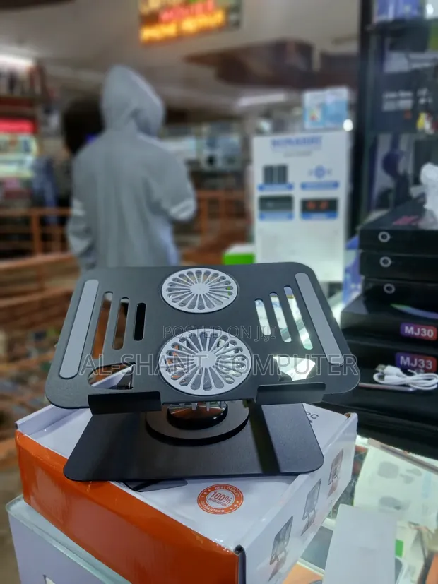 Laptop Stand with Cooling Fan - 1