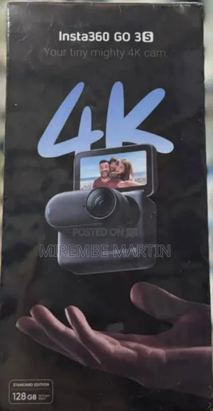 Insta360 GO 3S 128GB Black Tiny Portable Vlogging Camera