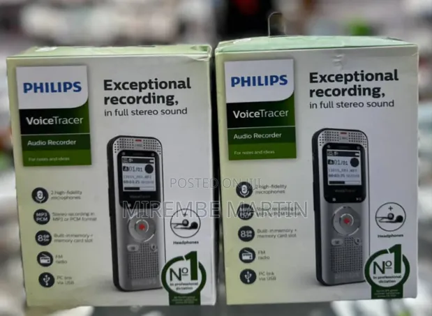 Philips DVT2050 VoiceTracer Audio Recorder - 1