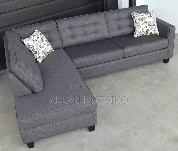 L Shaped Sofa Set - Brand New - 1