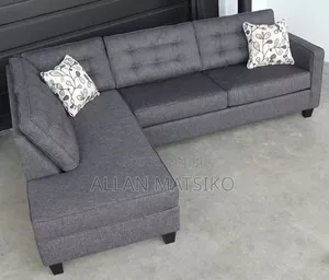 L Shaped Sofa Set - Brand New