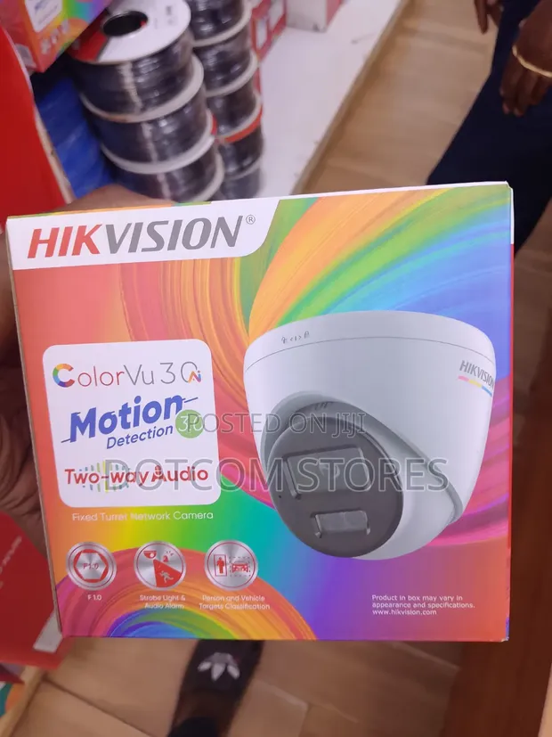 Hikvision 4MP ColorVu 3.0 Turret Network Camera - 1
