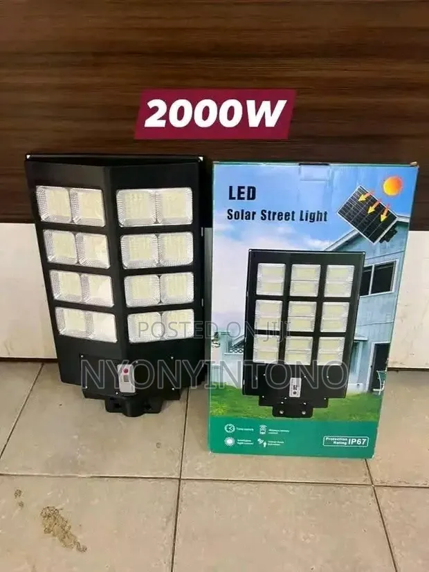 Alltop 2000W Solar LED Street Light - 1