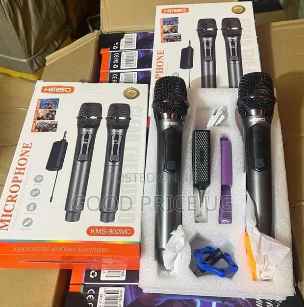 Kimiso KMS-902MC Dual Wireless Microphone System - 1