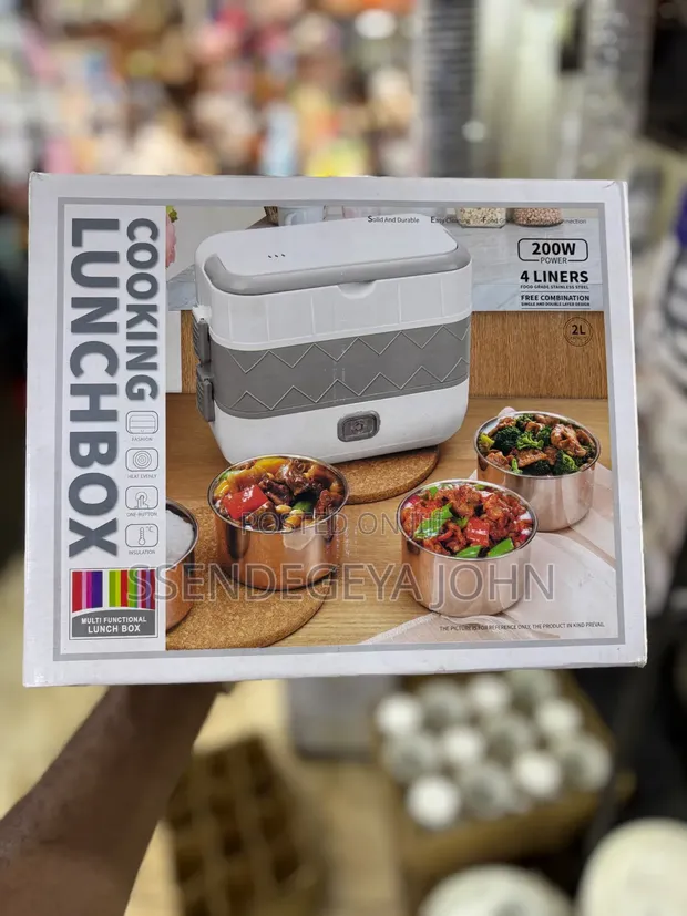 Portable Electric Lunch Box - Multi-functional Food Warmer - 1