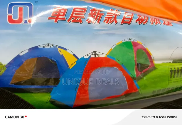 4 Person Automatic Camping Tent - 1