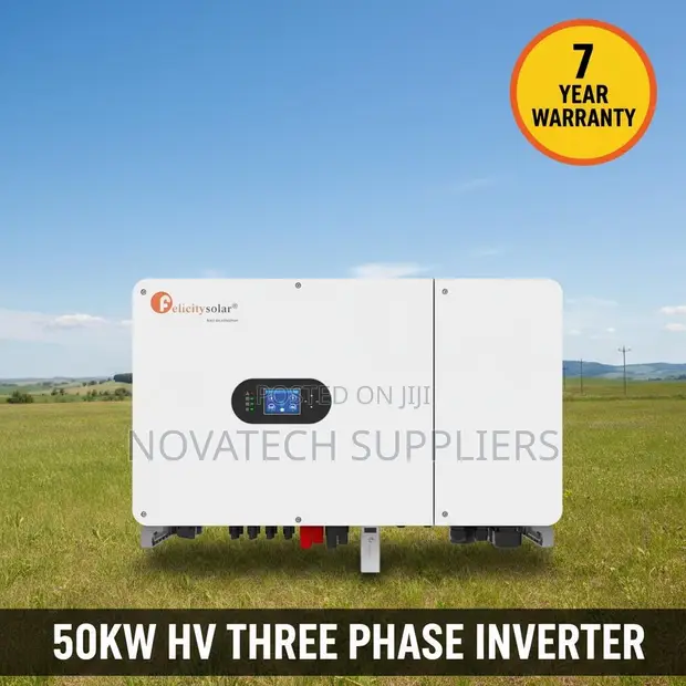50kW Felicity High Voltage Hybrid Inverter 3 Phase 4 MPPT - 1