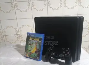 Chipped PS4 Slim Console with 12 Games & 2 Controllers