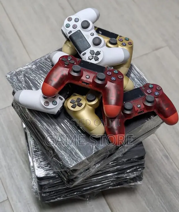 PS4 Fat Standard Console with 12 Games & 2 Controllers - 1