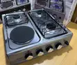 Pixel Hybrid Cooktop - 3 Gas Burners, 1 Electric Hot Plate - 2