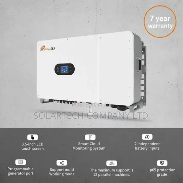 50kW Felicity High Voltage Hybrid Inverter (3 Phase, 4 MPPT) - 1