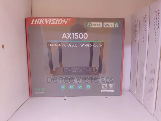 Hikvision AX1500 Dual-Band Gigabit Wi-Fi 6 Router WR15X - 1