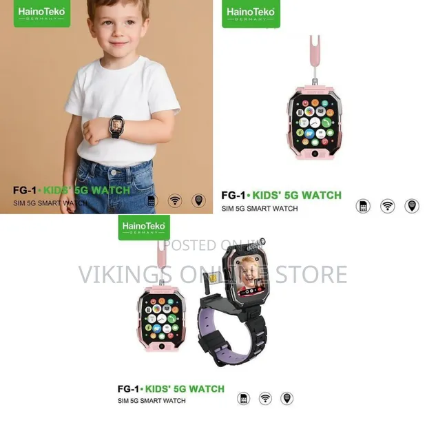 Haino Teko FG-1 Kids' 5G Smart Watch with SIM - 1