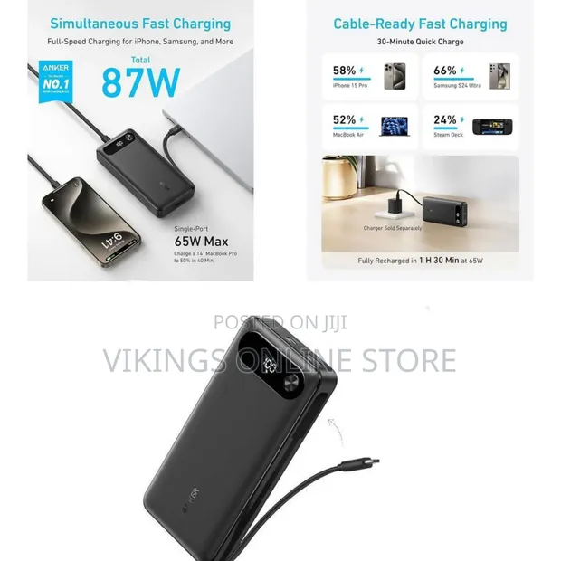 Anker PowerCore 326 20,000mAh Power Bank - 1