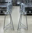Manual Commercial Potato Chip Cutters with Stands - 3