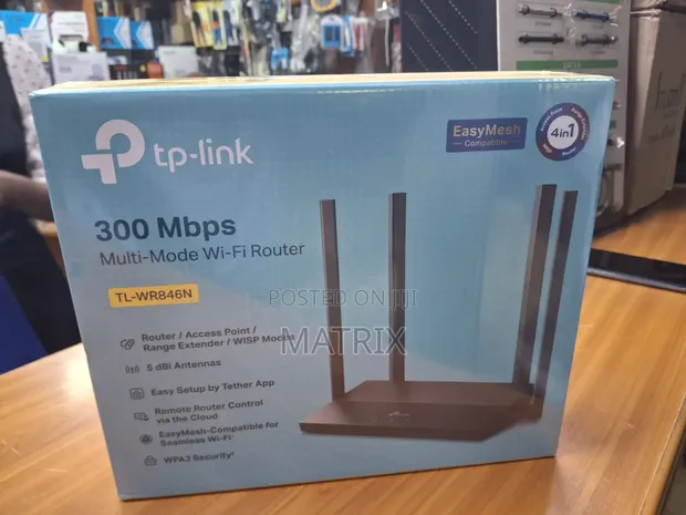 TP-Link TL-WR846N WiFi Router - 1