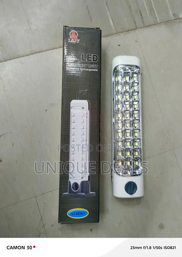 Rechargeable LED Flashlight - Emergency Camping Light - 1