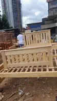 3x6 Clear Bed Frame - 2
