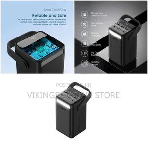 Oriamo PowerBox 50000 22.5W Power Bank - Black