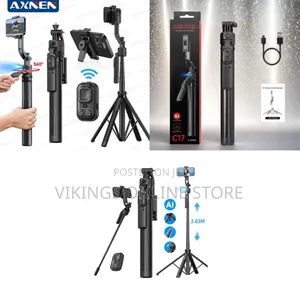 C17 Intelligent AI Face Tracking Tripod with Stand