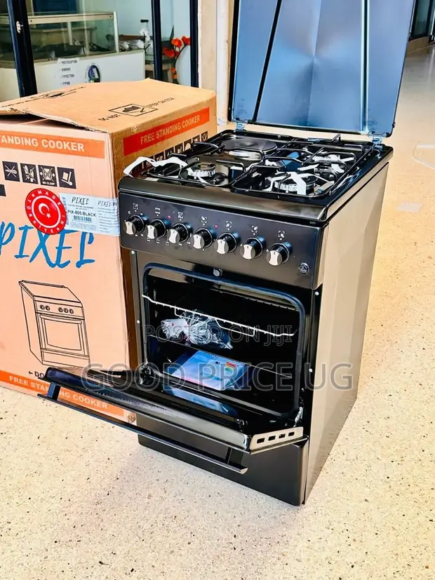 Pixel PIX-805 Freestanding Cooker 50x60cm 3 Gas + 1 Electric - 1