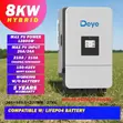 Deye 48V 8000W Hybrid Inverter Pure Sine Wave Solar System - 2