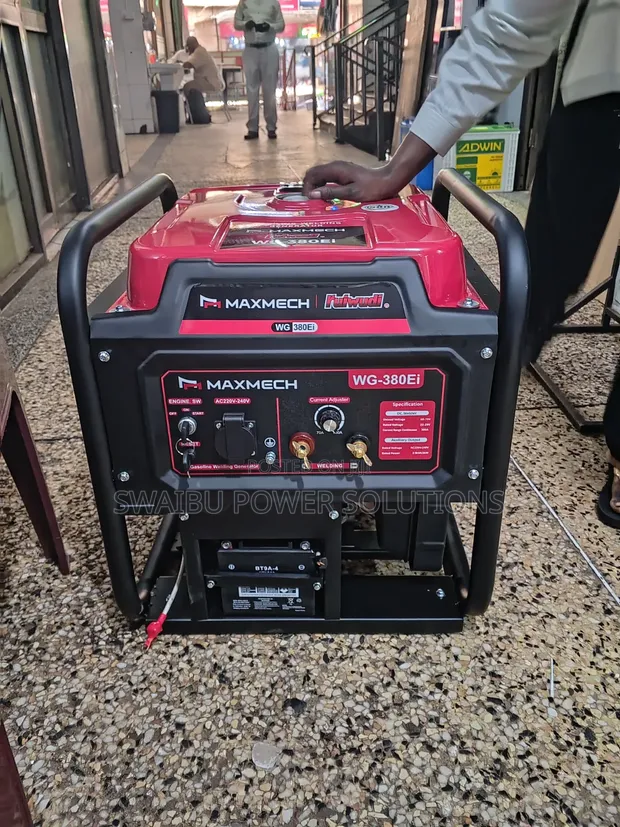 Maxmech 3.8kVA Petrol Welding Generator - 1