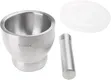 Accurate Stainless Steel Mortar and Pestle Set - 1