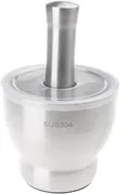 Accurate Stainless Steel Mortar and Pestle Set - 2