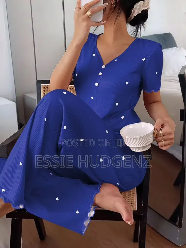 Ribbed Pyjamas (M-XL) - 1
