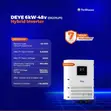 Deye 6kW Hybrid Solar Inverter 48V | 6kVA - 1