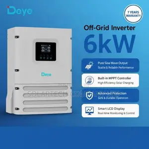 Deye SUN-6K-SG04LP1-EU Hybrid Inverter for 48V Battery Systems (6kW/6kVA)